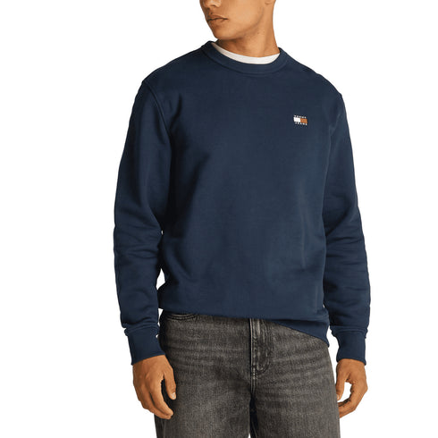 Tommy Hilfiger Felpa girocollo Felpa regular con badge M A25-TOMMY JEANSDM20660-C1G-M - Francavilla Moda